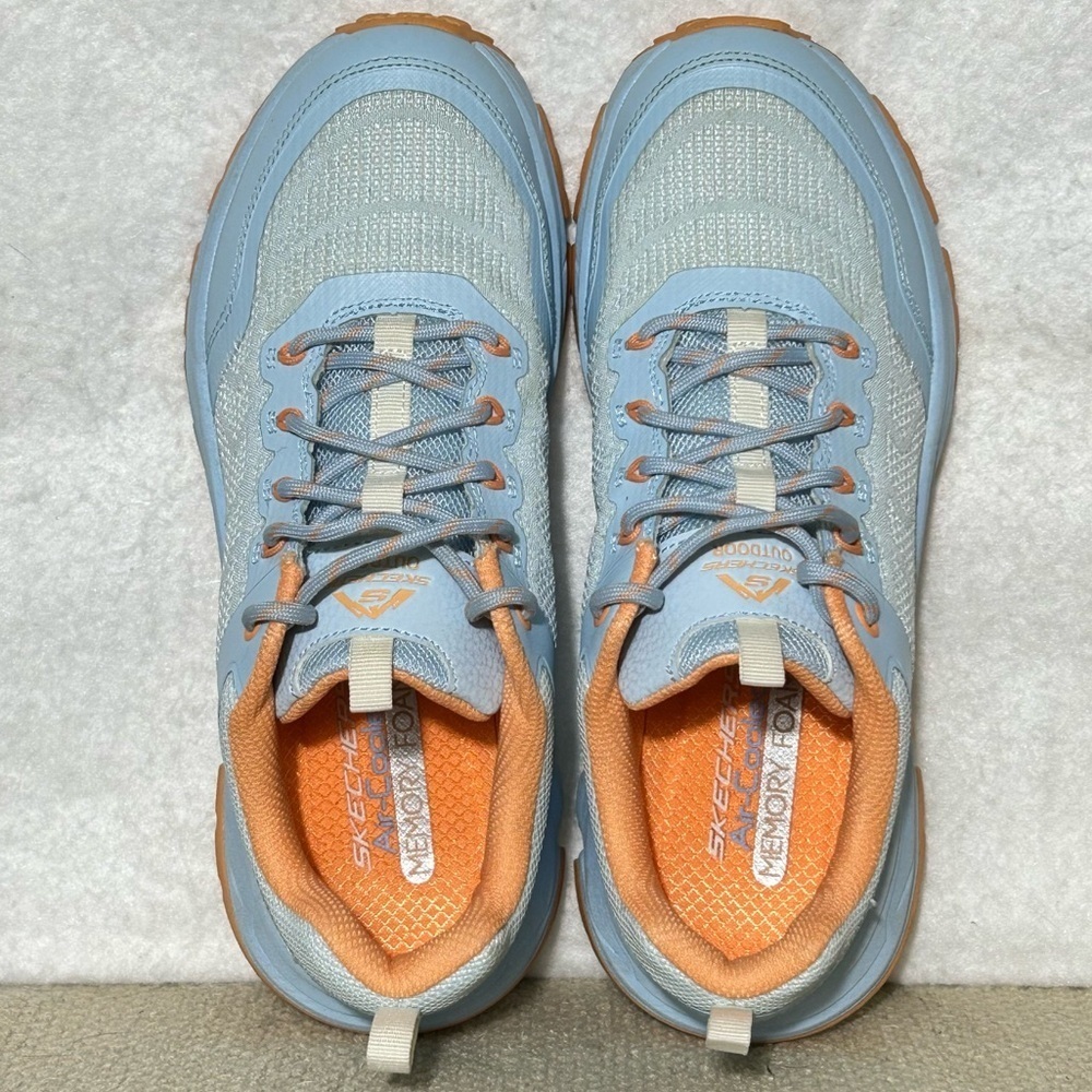 Skechers Womens D'Lux Journey Knit Relaxed Fit Lace Casual Sneakers Shoes SZ 8 - Picture 5 of 11